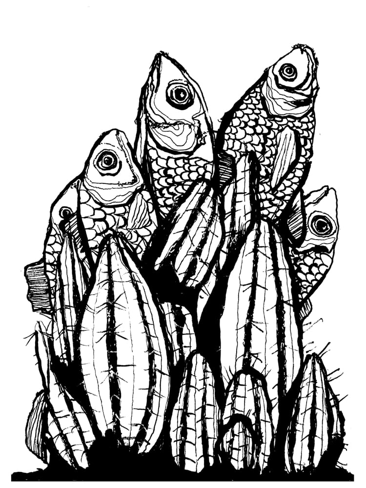 Image of "Desert Fish" Hi-Res Art Download