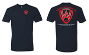 Image of American Warrior Festival T Shirt (Navy Blue)