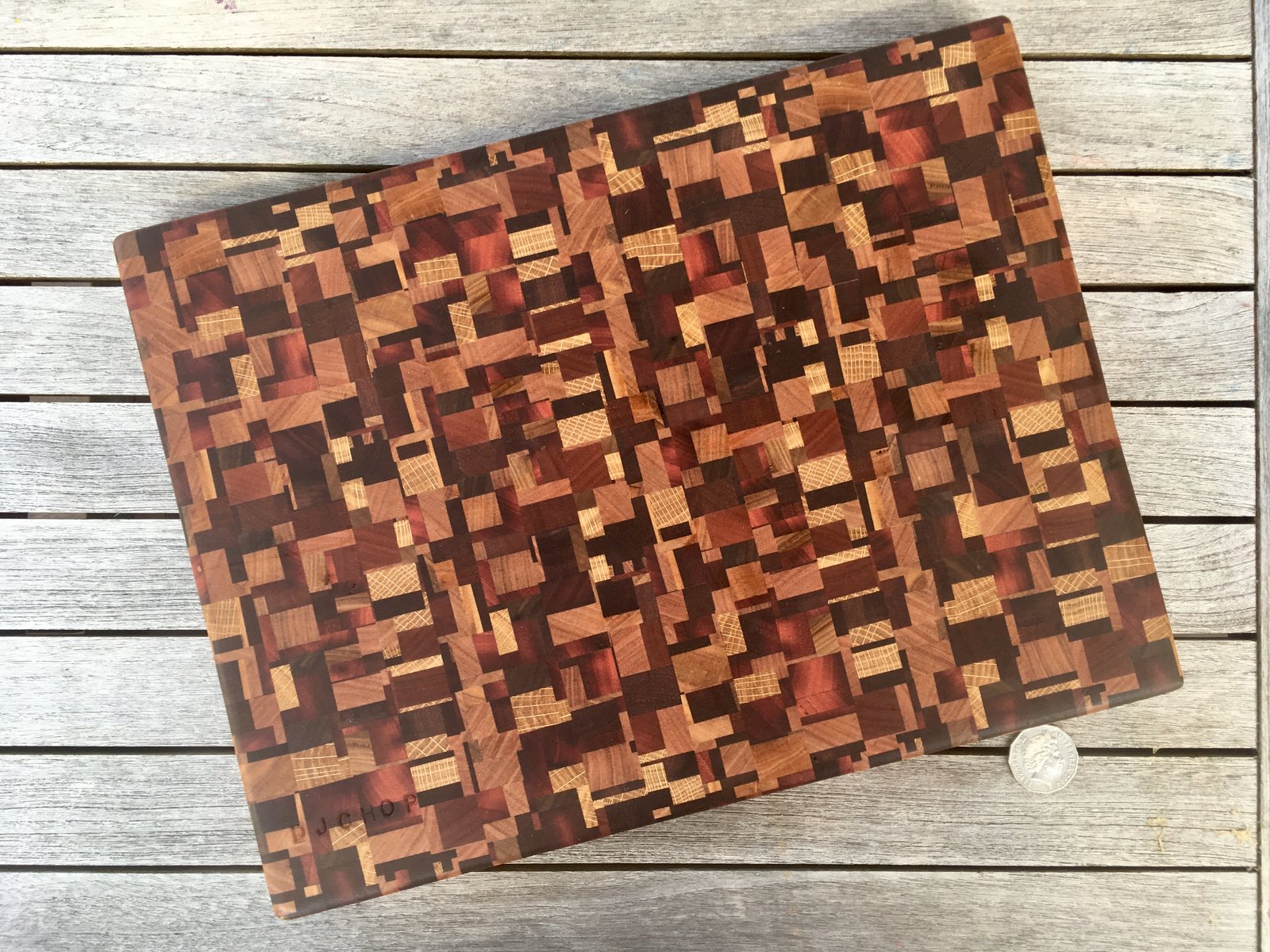 end grain chopping board