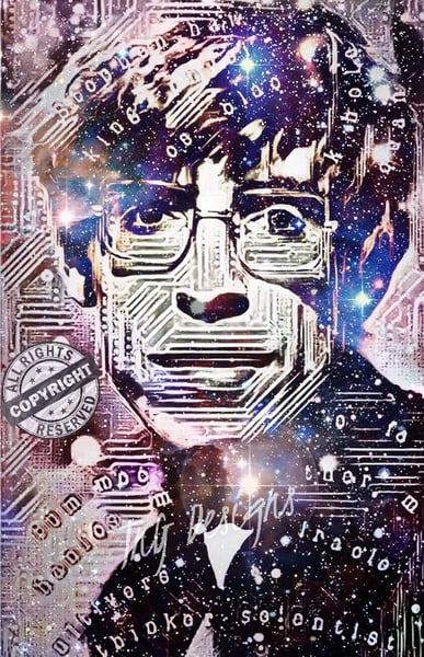 Image of Stephen Hawking Tribute
