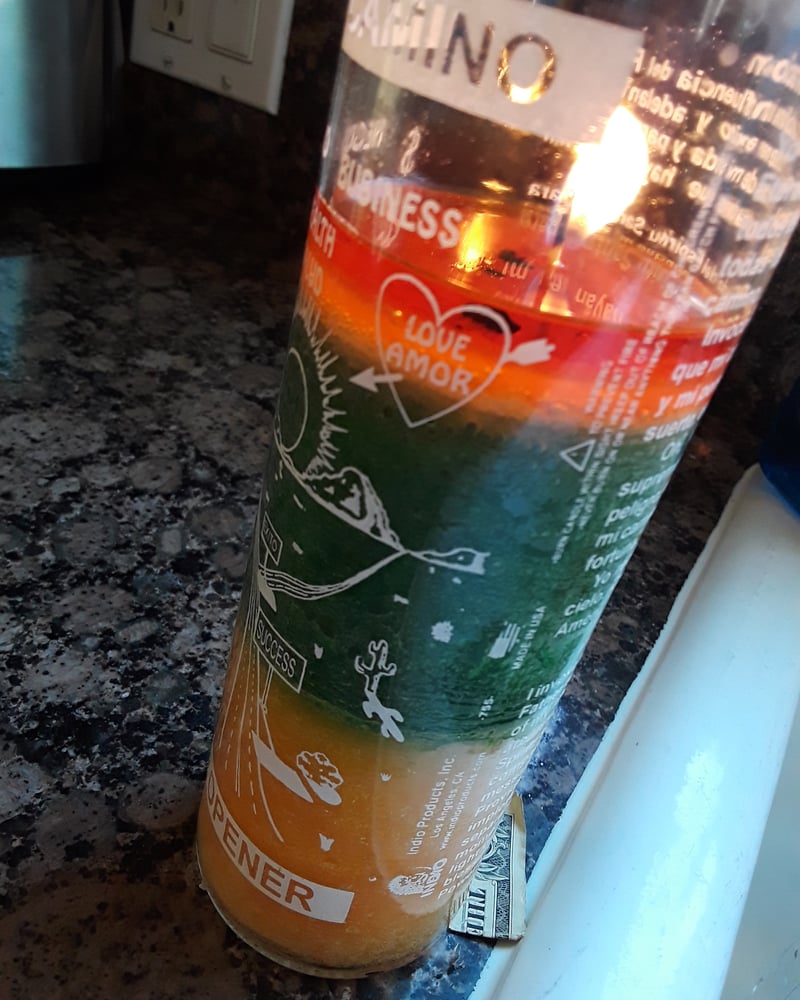 Image of 7 DAY ABRE CAMINO CANDLE (FIXED)