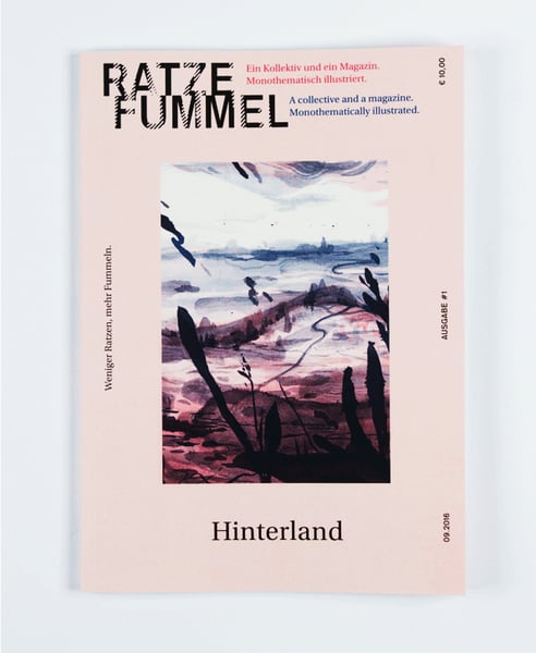 Image of Ratzefummel Magazin "Hinterland" | Ausgabe #1