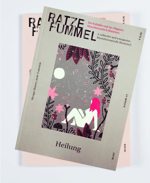 Image of Ratzefummel Magazin "Hinterland" & "Heilung"
