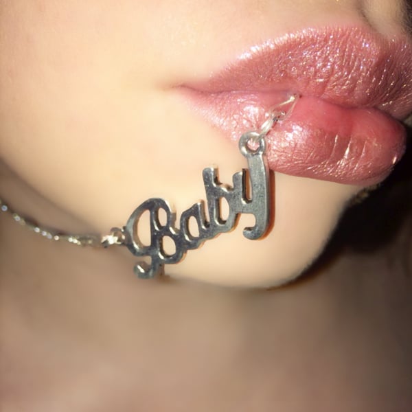 Image of Silver Plated Baby Figaro Chain Necklace