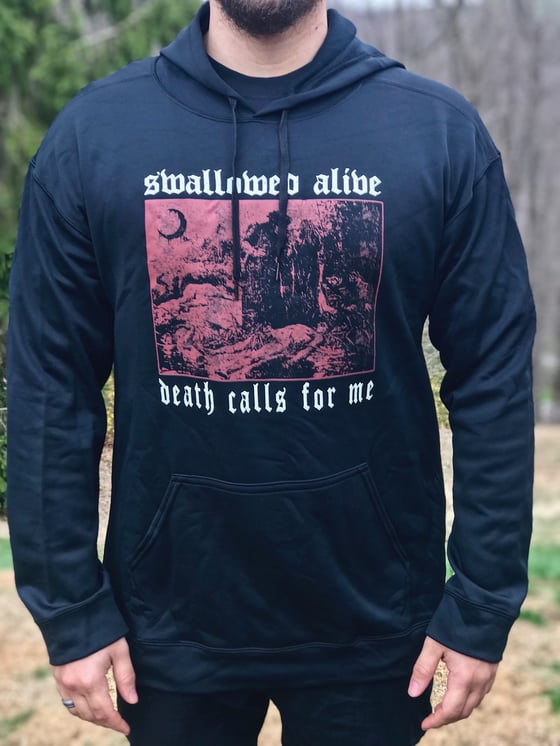 Image of DEATH CALLS FOR ME HOODIE (TOUR LEFTOVER)