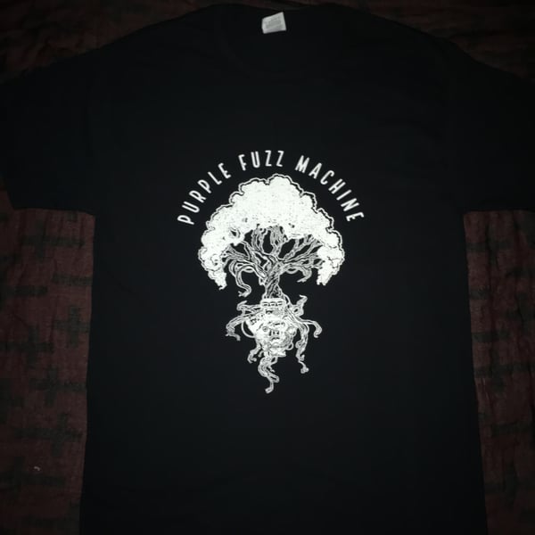 Image of Purple Fuzz Machine Tree T-Shirt