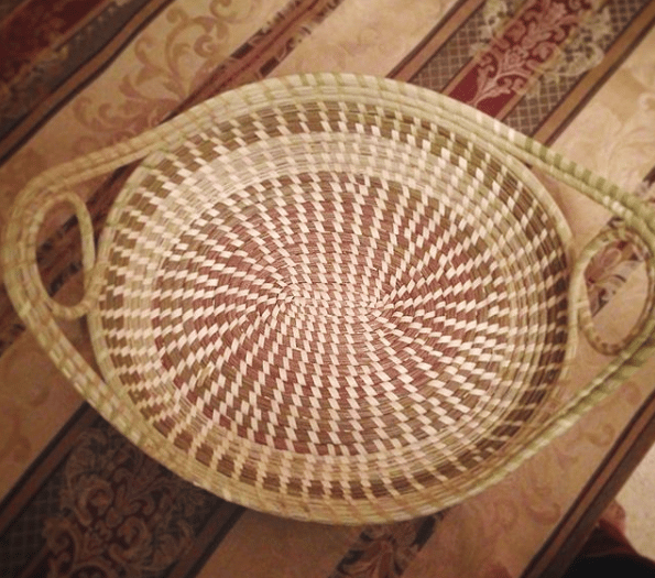 Image of Large Centerpiece Decor Basket