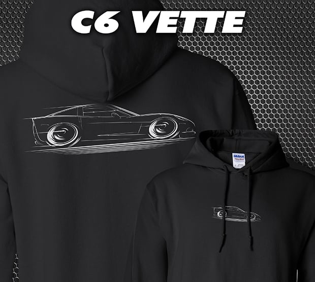 c6 corvette hoodie