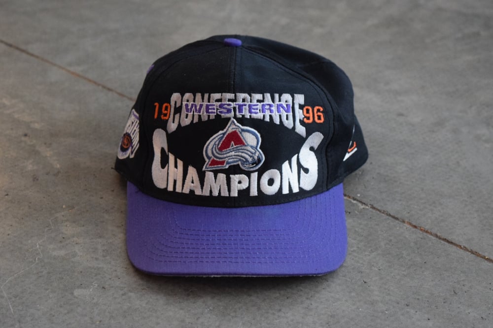 Image of 1996 Colorado Avalanche Logo Athletic Snapback
