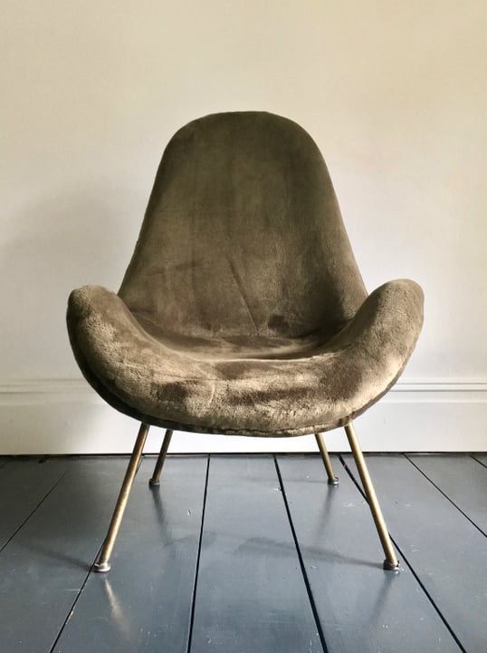 Image of Fritz Neth Lounge Chair, Germany 1950s