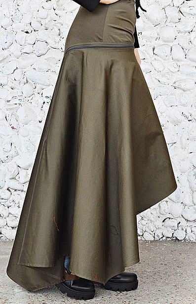 Image of Sistah Soldier Army Green Convertible Skirt