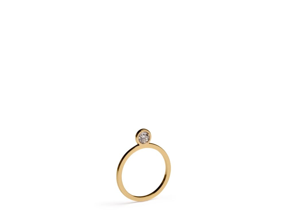 FLAT DIAMOND RING