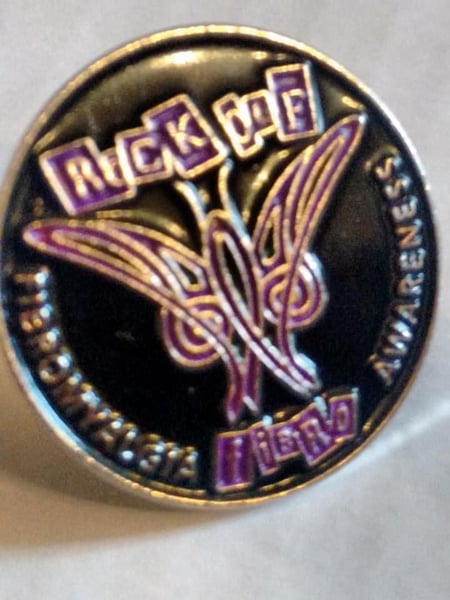Image of ROF pin badge