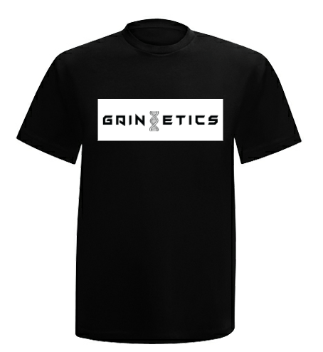 Image of GAINETICS  LOGO TSHIRT BLK