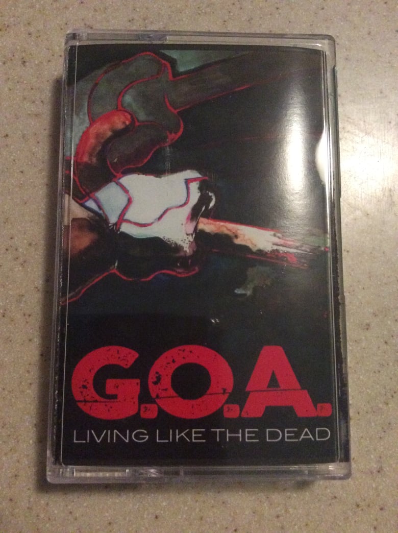 Image of GOA “Living Like The Dead” Cassette