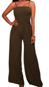 Casual Spaghetti Strap Jumpsuit