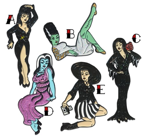 Image of Ghoulish Gal - Lapel Pin