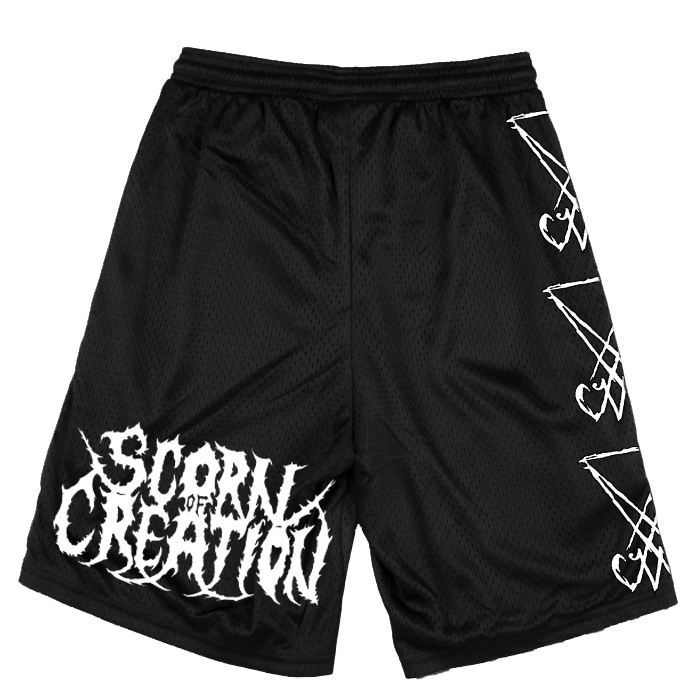 Image of Scorn of Creation - Sigil Mesh Shorts