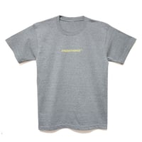 Image 1 of LOGO TEE / GREY x YELLOW