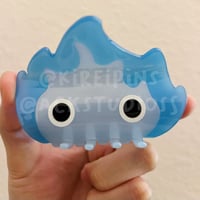 [IN HAND] BLUE FIRE CLAW CLIP