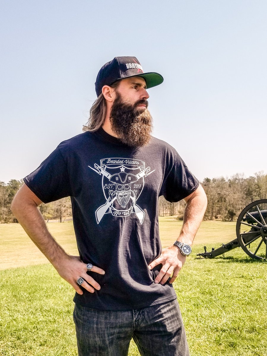 Image of (Pre-sale)Official Bearded Villains NOVA Chapter Shirt