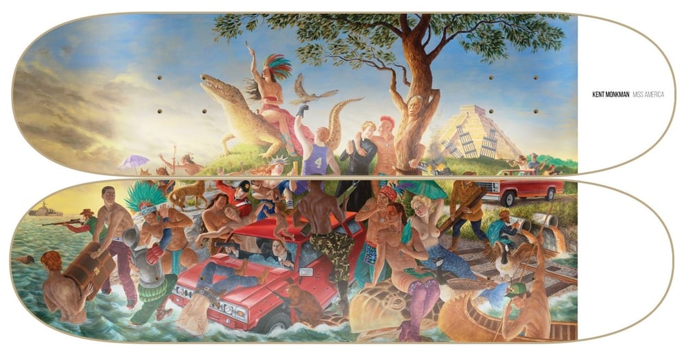 The Four Continents - Miss Chief Eagle Testickle - Miss America - 8.25"