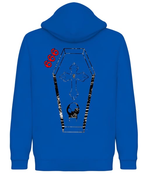 Image of Kasket blue hoodie