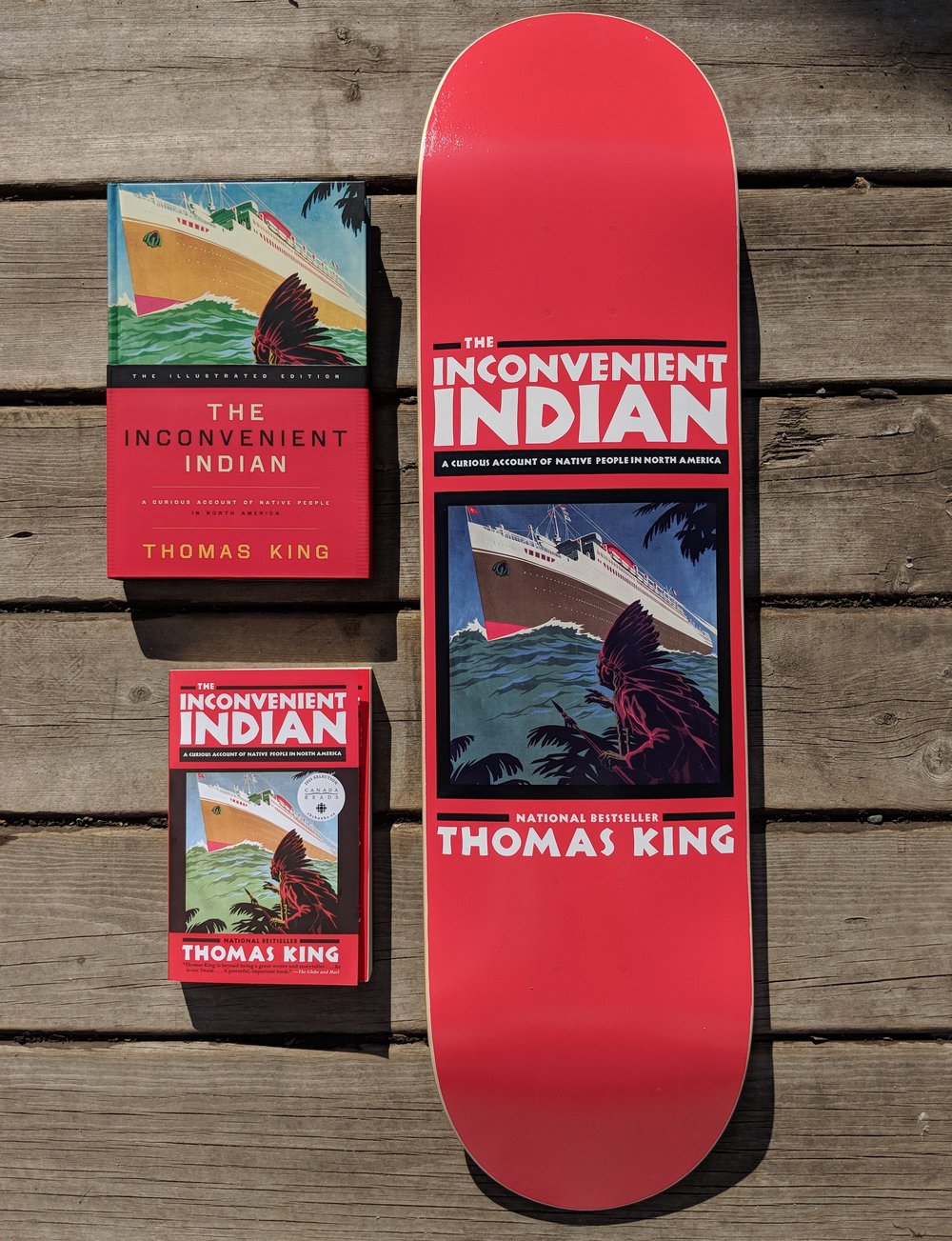 Thomas King - The Inconvenient Indian board