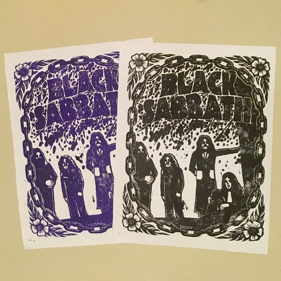Image of Black Sabbath Poster