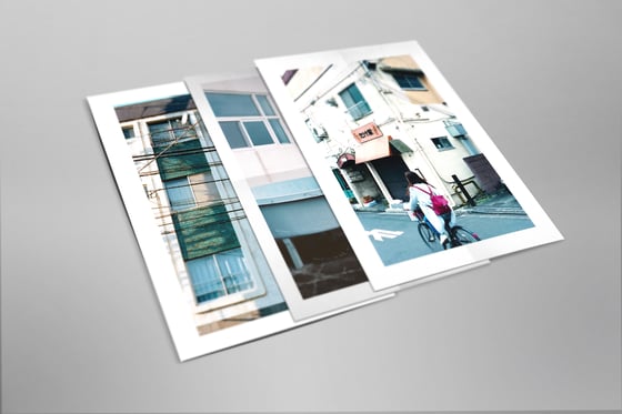 Image of A3 Prints from "and it was still hot" zine.