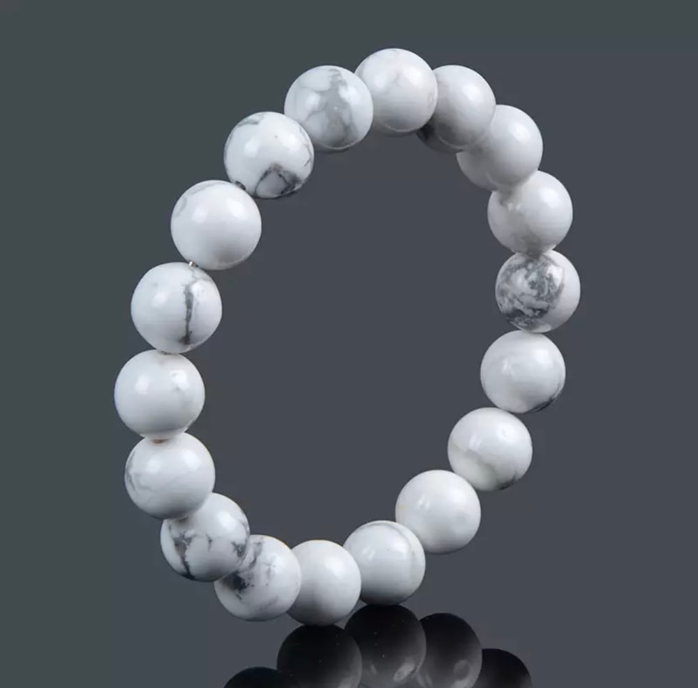 Image of White howlite bracelet