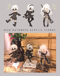 Image 3 of NieR: Automata Character Acrylic Stands