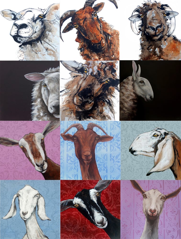 Image of Goat Greetings Cards