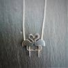 Kissing Flamingo Necklace