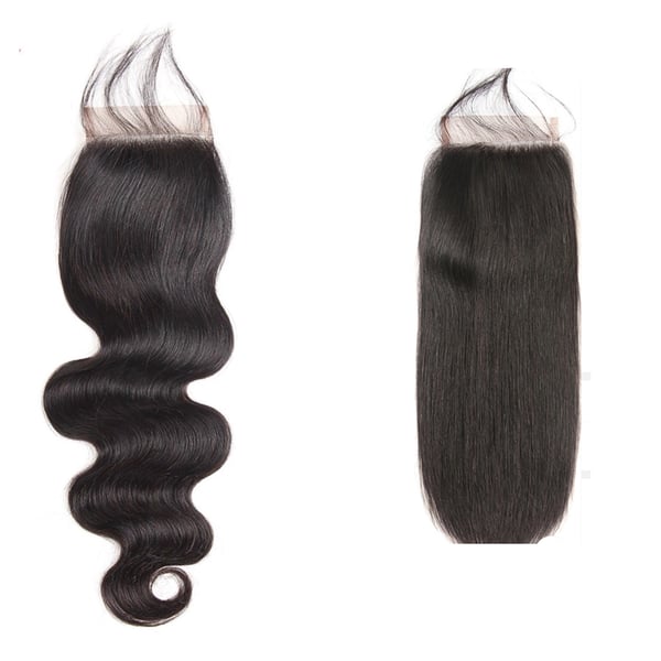 Image of BRAILIAN STRAIGHT & BODY WAVE LACE CLOSURES