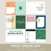 Image 1 of Paradise Journaling Cards (Digital)