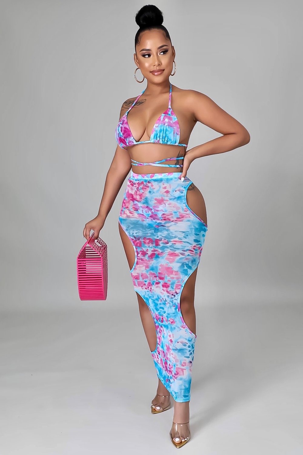 Image of Sun Tan babe 3 pc Swimsuit