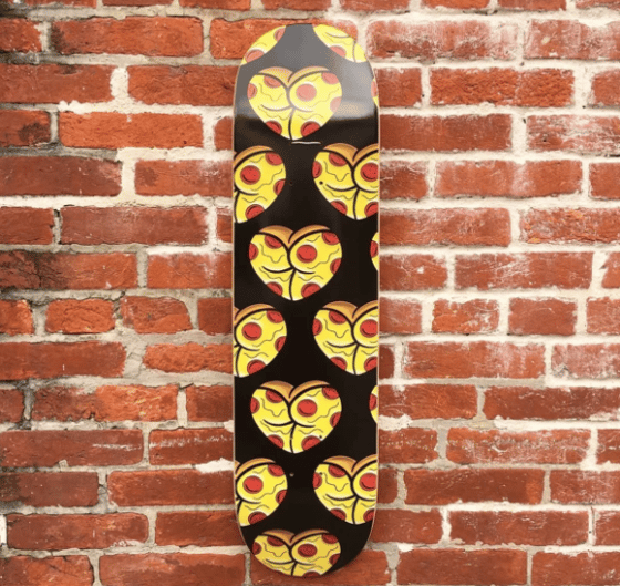 Image of Pizza dat azz limited edition deck 8.5 (free shipping in US)