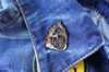 Demon Dirt Slinger Pin Badge