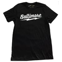 Baltimore Lightning Bolt Shirt Black