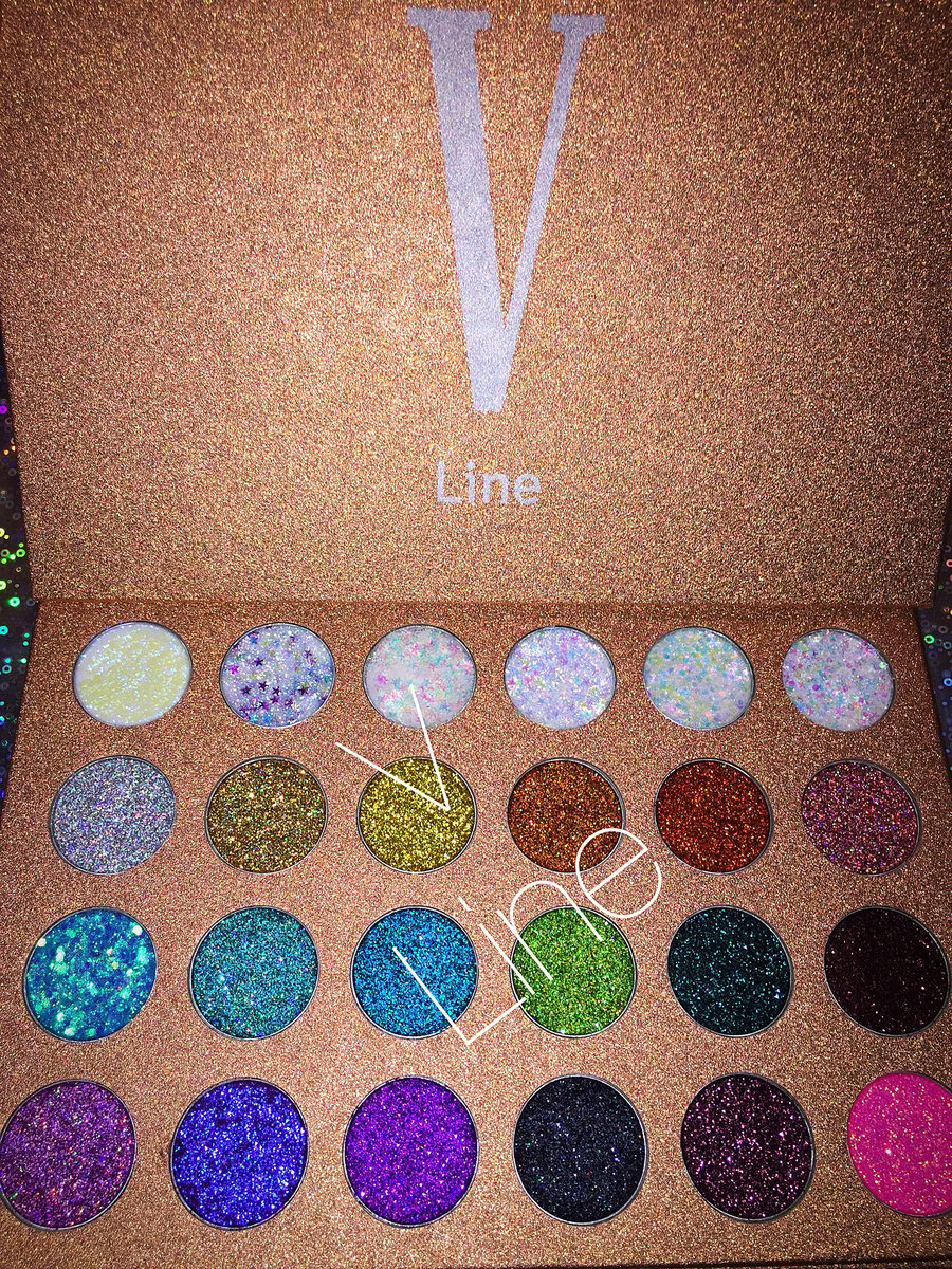Image of “CONFUSED” Glitter Palette