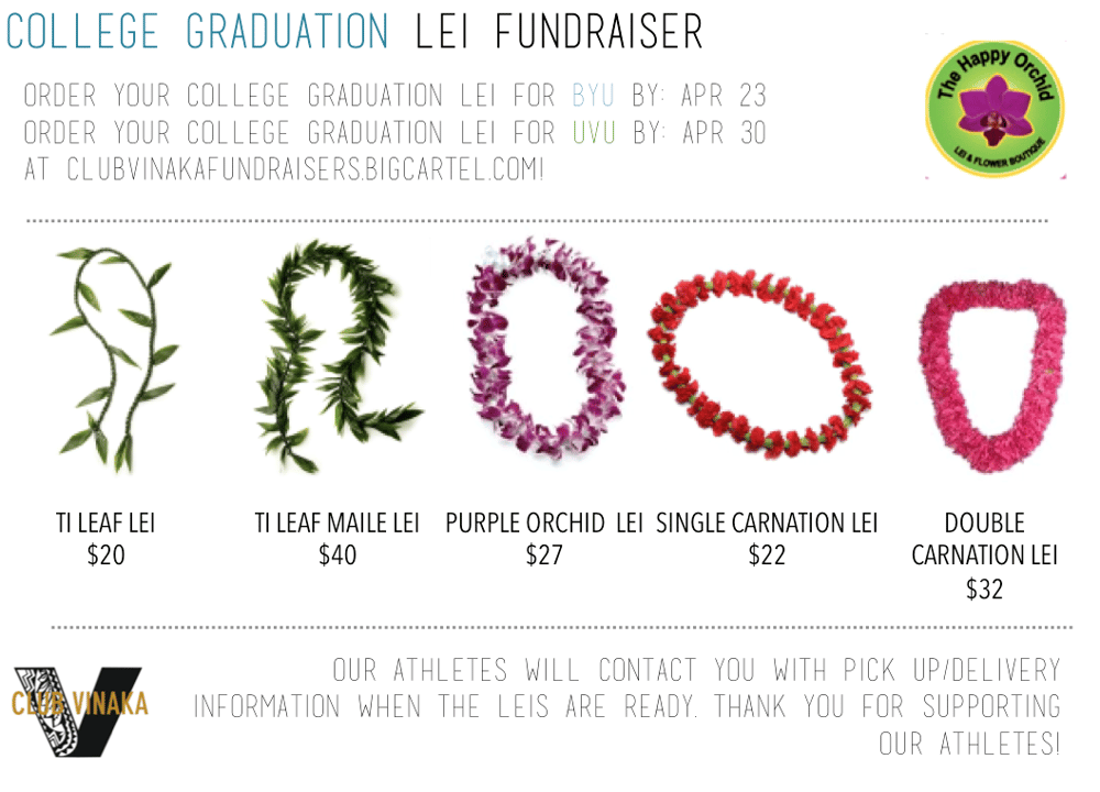 Image of College Lei Fundraiser