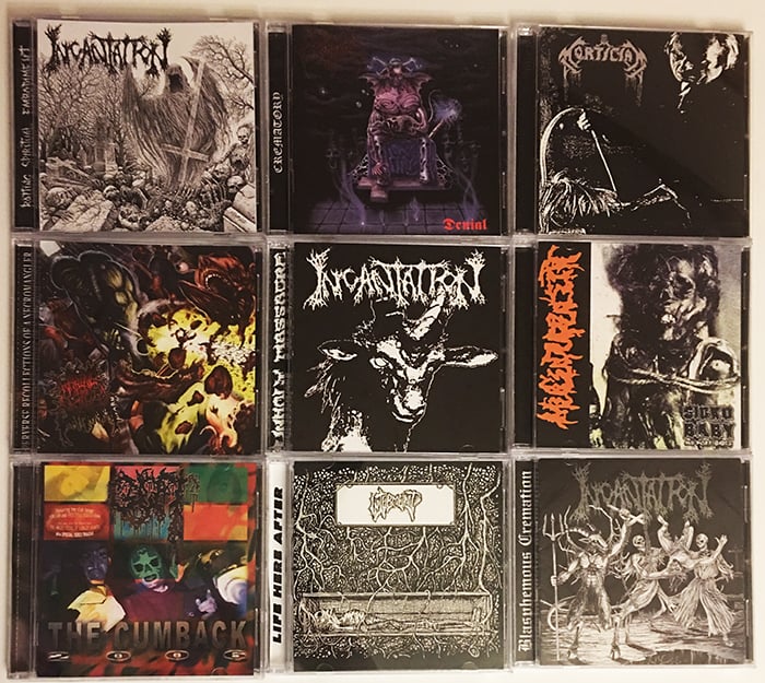 Image of Necroharmonic caseless CD release (CDs without Jewel Cases = Cheap Euro postage for mutiples )