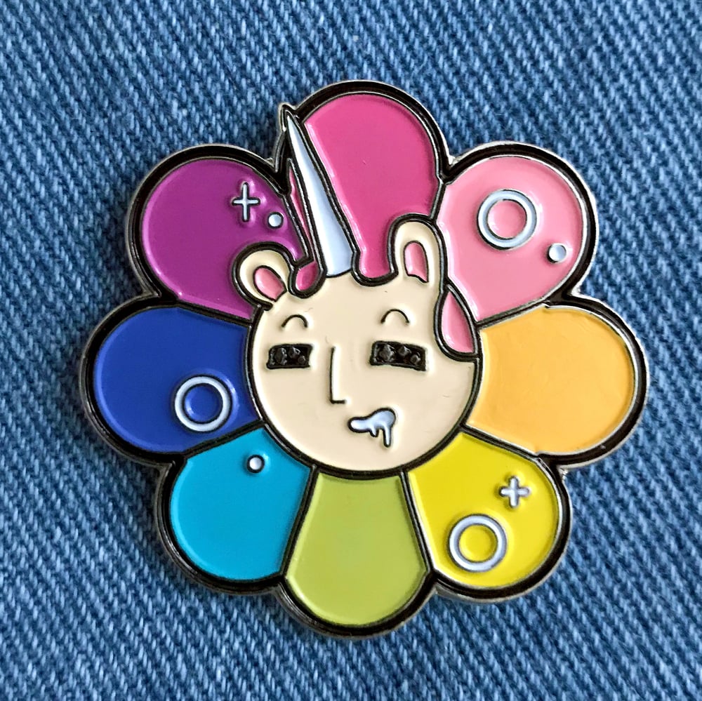 Image of Boonicorn BLOOM Enamel Pin