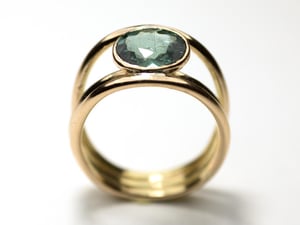 Image of Bague Or tourmaline