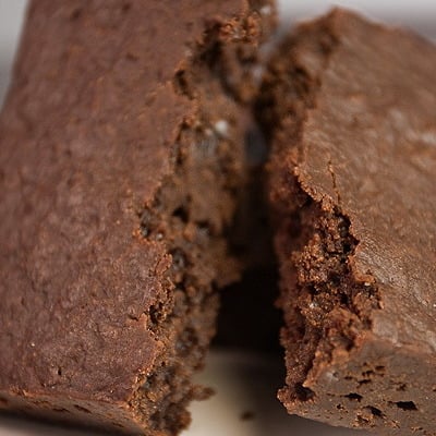 Image of gluten-free* fudge brownie