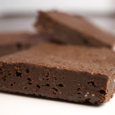 Image of gluten-free* fudge brownie