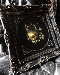 Image 3 of 'FOETAL SKULL OF NASCENCY’ [ UNIQUE PRINT - { 1/1 } ] HAND EMBELLISHED MUSEUM ARCHIVAL PRINT