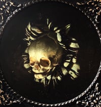 Image 2 of 'FOETAL SKULL OF NASCENCY’ [ UNIQUE PRINT - { 1/1 } ] HAND EMBELLISHED MUSEUM ARCHIVAL PRINT