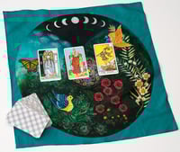 Image 2 of Mandala Scarf - Mexican Moon